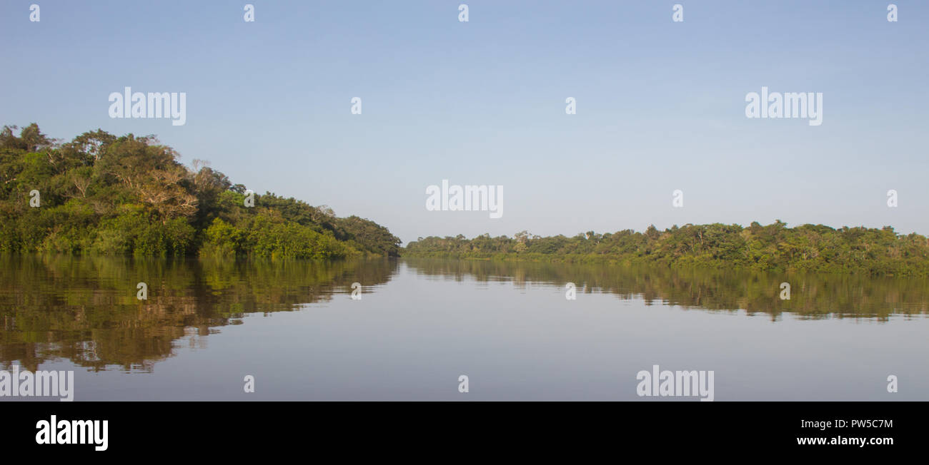 amazon river, puerto nariño, Colombia Stock Photo Alamy