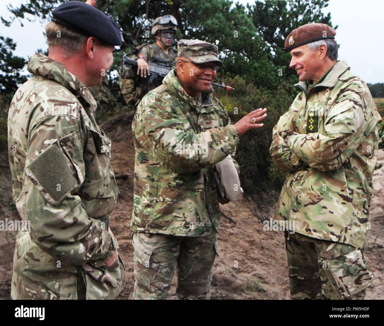 Col. Shawn Harris, commander of Michigan Army National Guard 63rd Troop