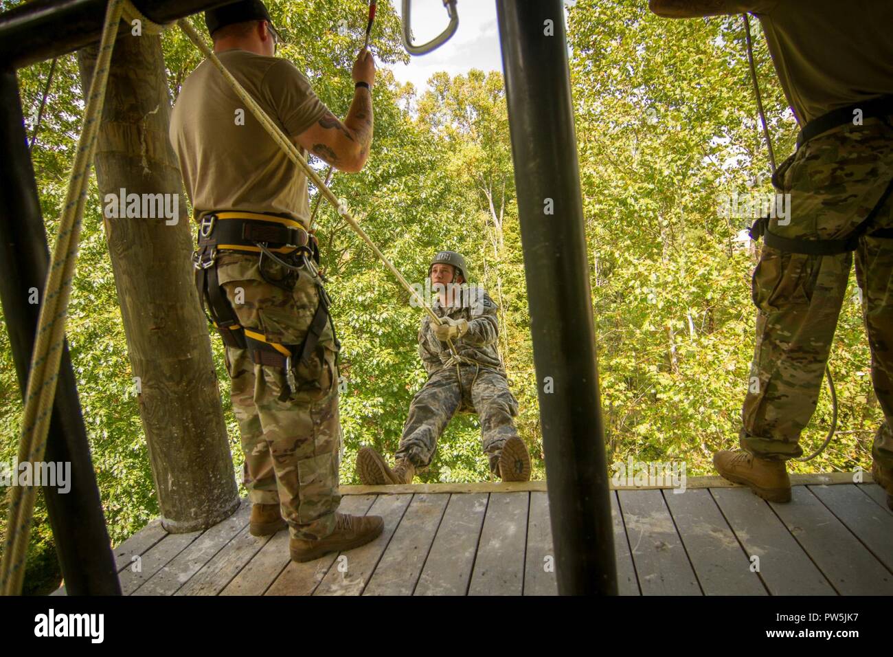 Camp Dawson, West Virginia, September 19, 2017. Army National Guard