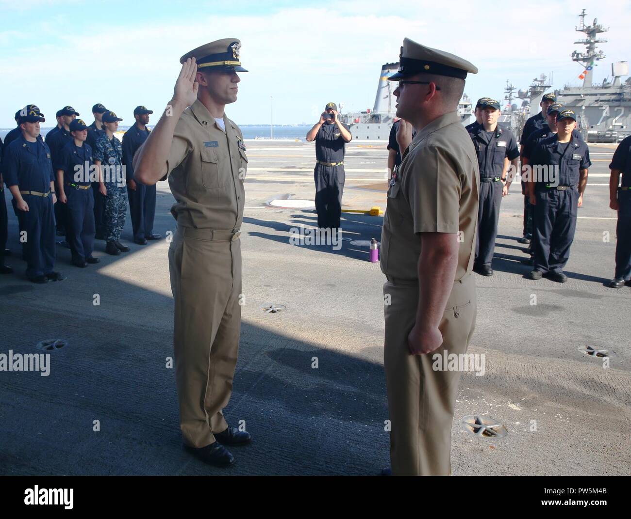 NORFOLK, Va. (Sept. 22, 2017) Chief Electrician’s Mate (Nuclear) Kevin