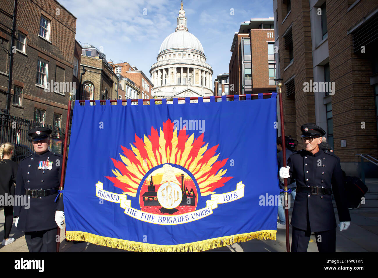 Firebrigade banner hi-res stock photography and images - Alamy