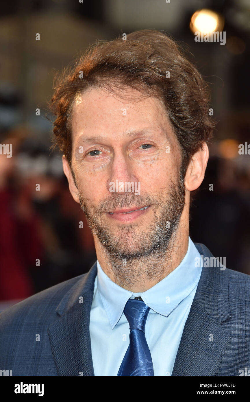 Tim Blake Nelson attending the The Ballad of Buster Scruggs Premiere as part of the BFI London Film Festival at the Cineworld Leicester Square, London. PRESS ASSOCIATION Photo. Picture date: Friday October 12th, 2018. Photo credit should read: Matt Crossick/PA Wire Stock Photo