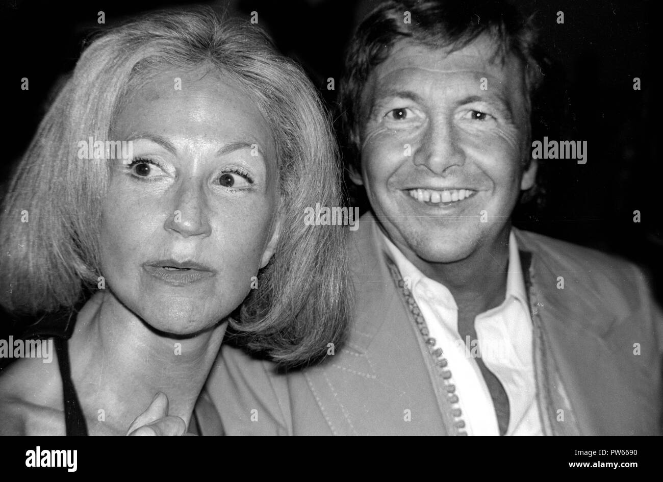 Ethel Scull and Robert Rauschenberg 1980 Photo By Adam Scull/PHOTOlink/MediaPunch Stock Photo