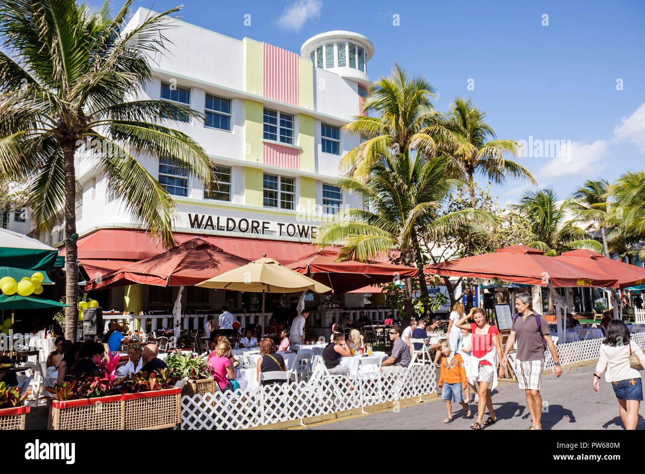 Miami Beach Florida,Ocean Drive,New Year