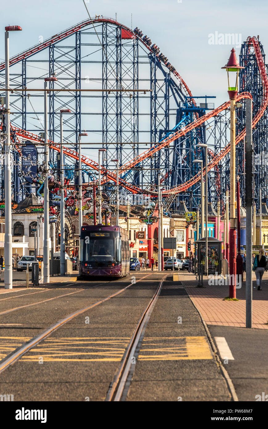 Blackpool Lancashire Great Britain Stock Photo Alamy