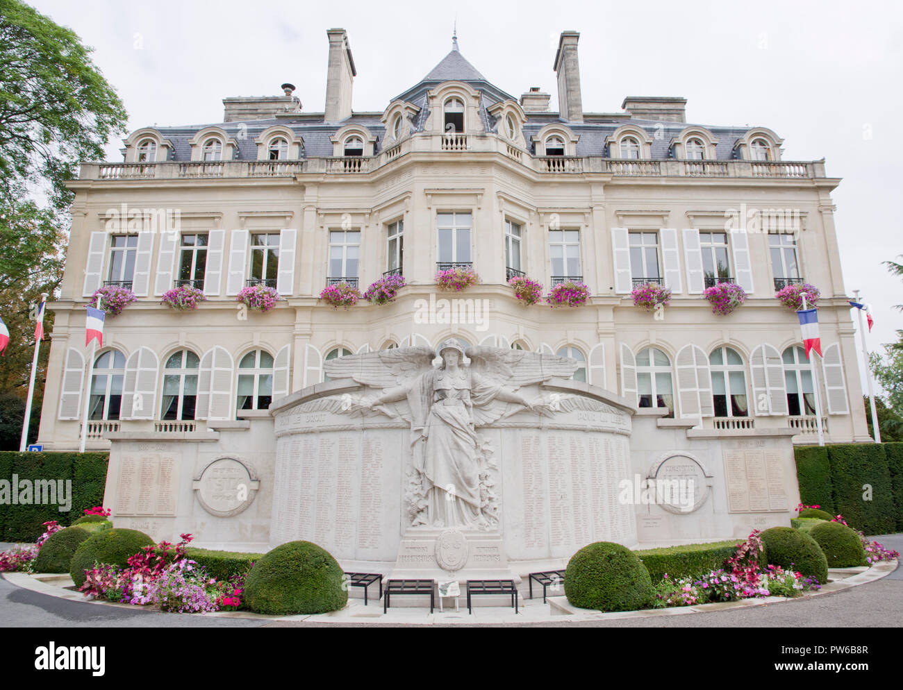 Hotel de Ville Epernay Stock Photo