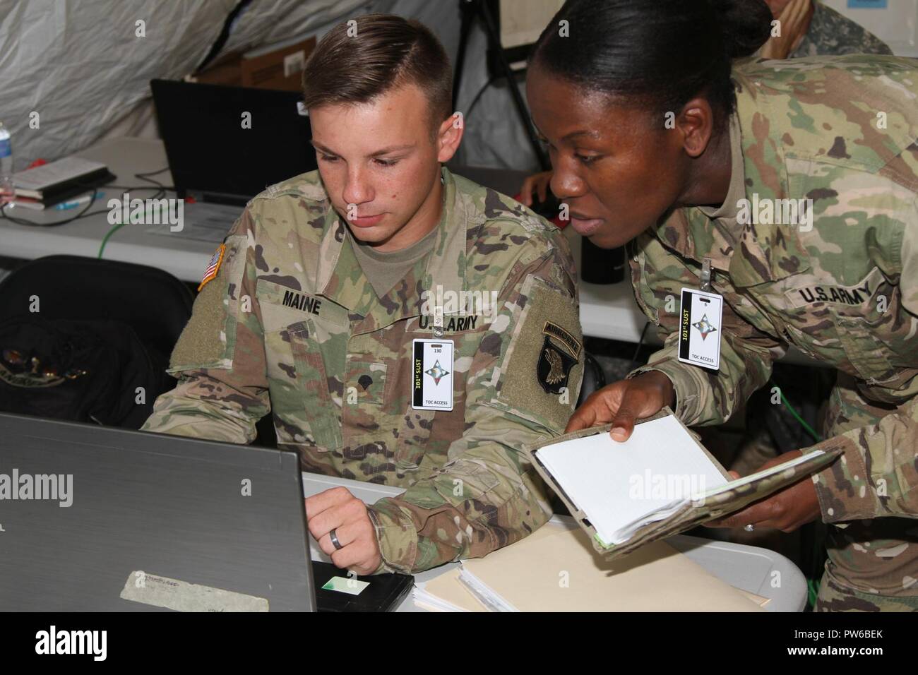 101st airborne division sustainment brigade hi-res stock photography ...