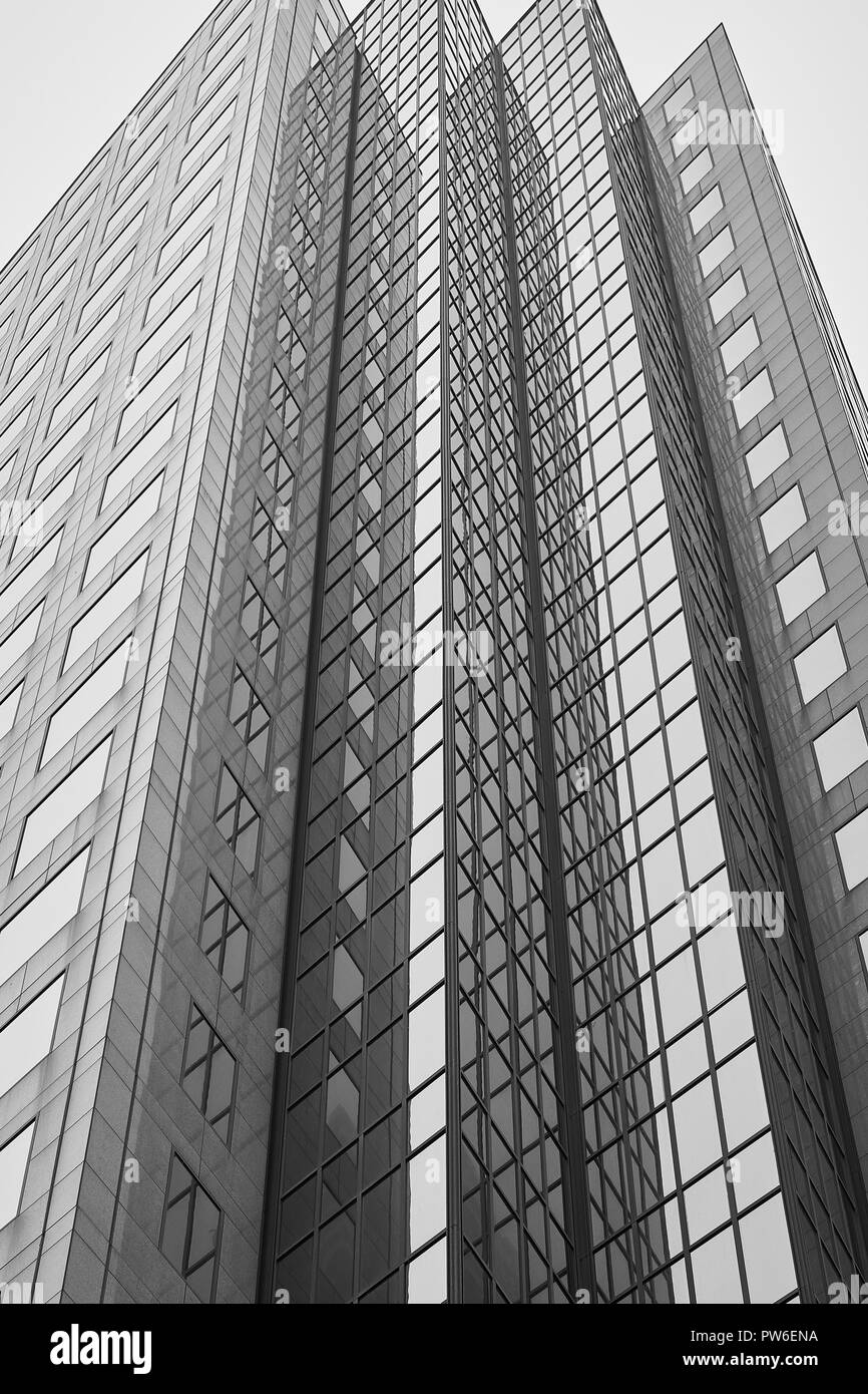 skyscraper from below Stock Photo