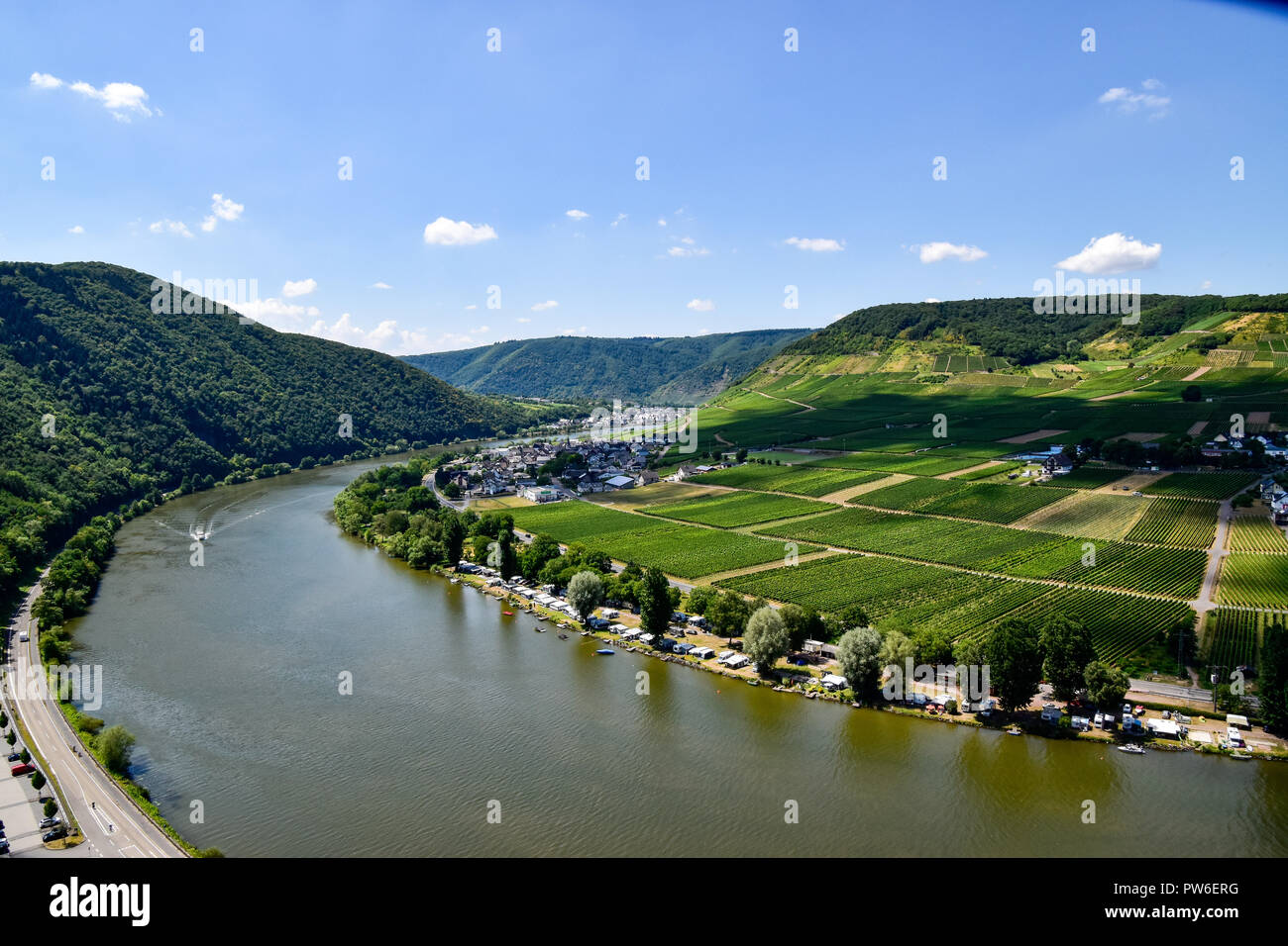 Beilstein small village on the Moselle Stock Photo Alamy