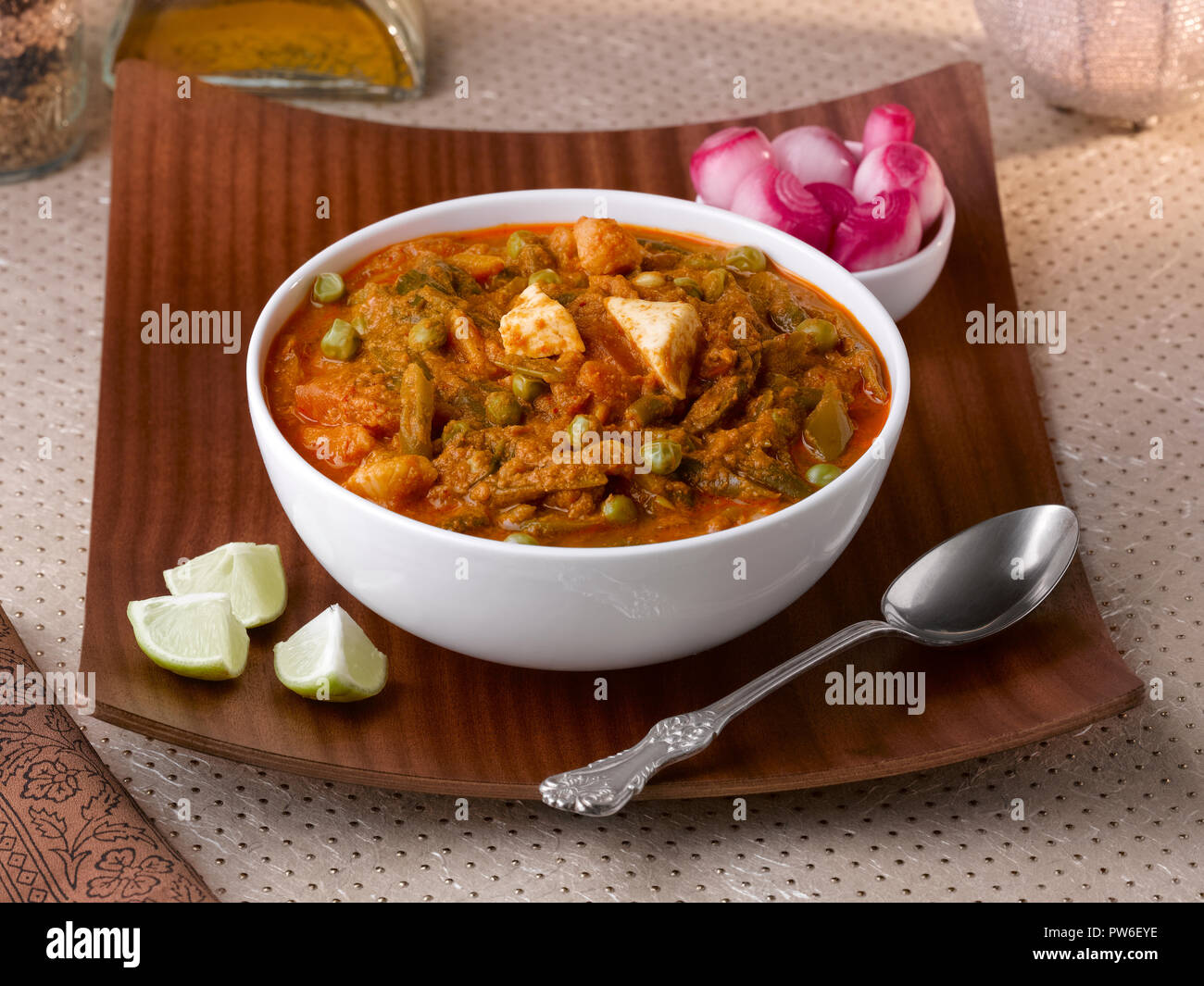 Vegetable Jalfreizi A Mixed Vegetable Made With Tomato Puree