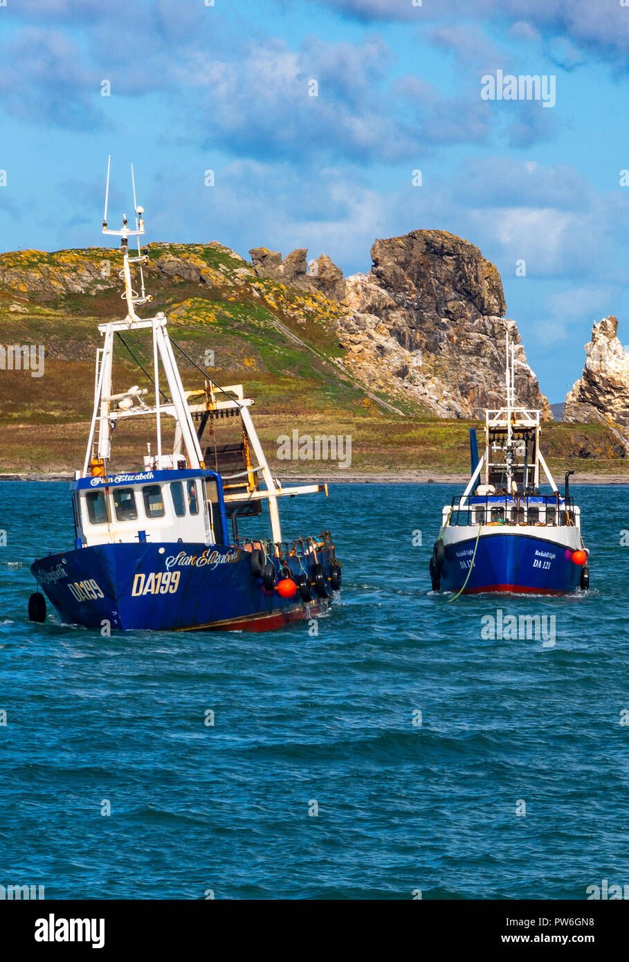 Fishing Trawlers. Stock Photo