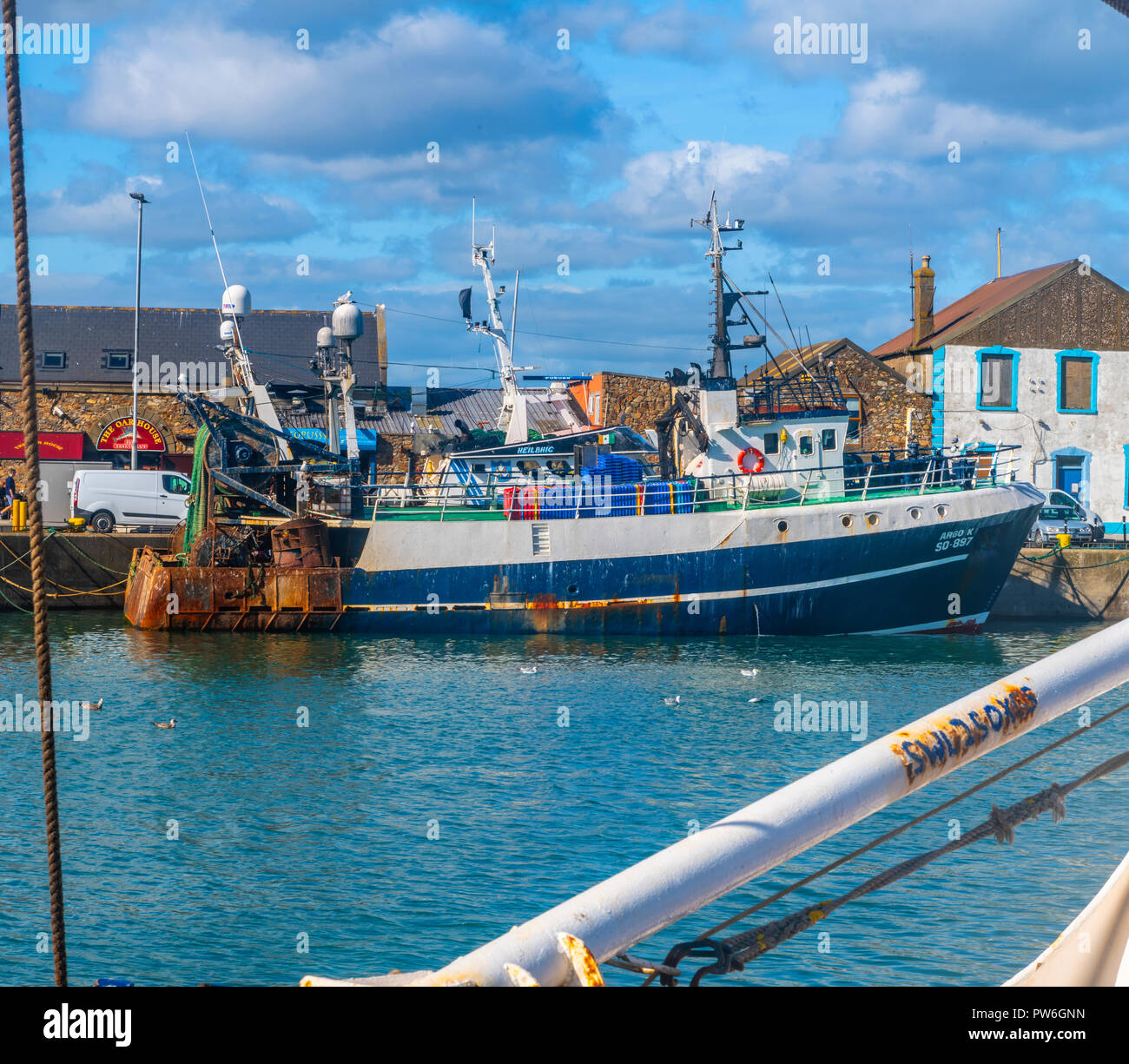 Fishing Trawlers. Stock Photo