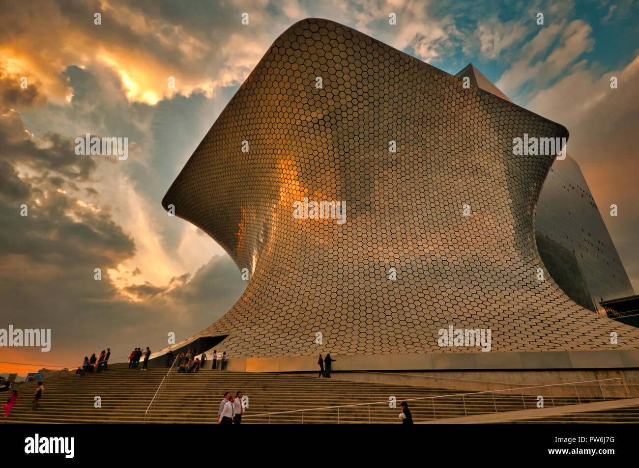 Museo Soumaya - Mexico City Stock Photo