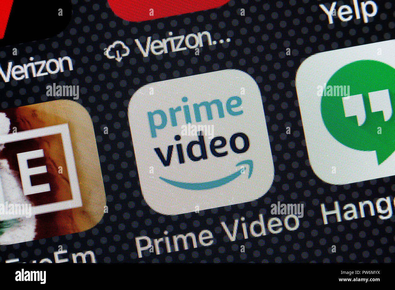 Amazon Prime Video App Icon High Resolution Stock Photography And Images Alamy