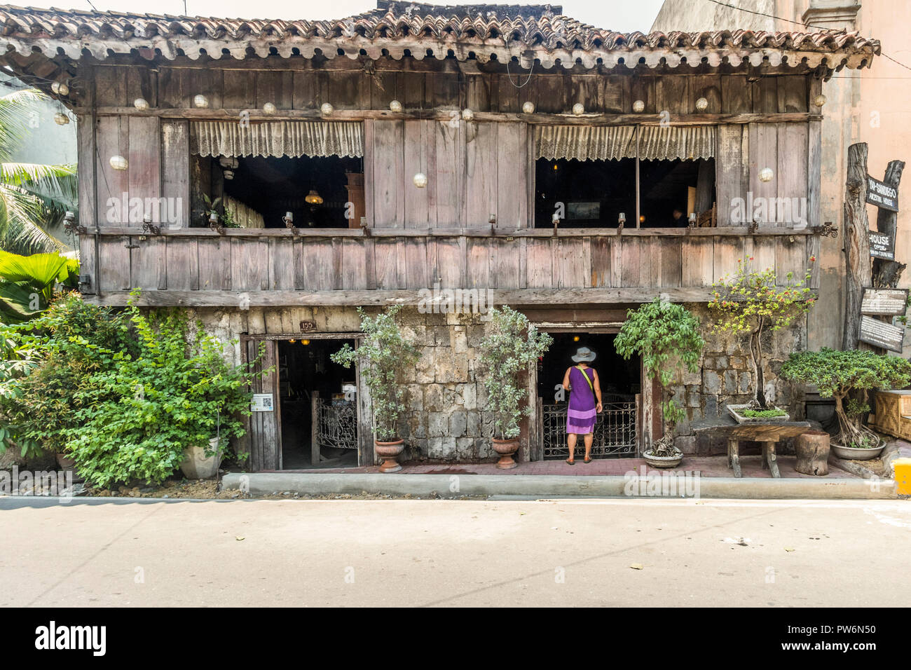 Tourist at YapSandiego Ancestral House located Parian District of Cebu