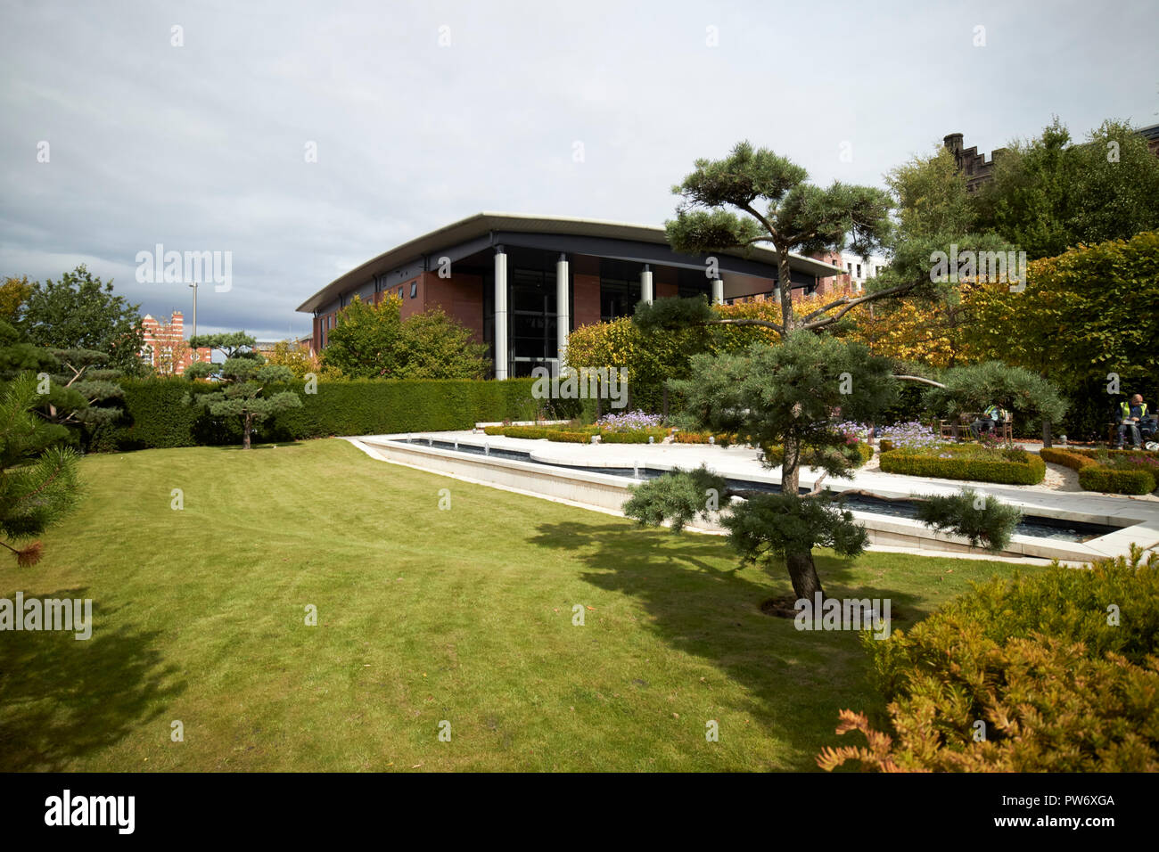 Liverpool Hope University creative campus capstone building and theatre