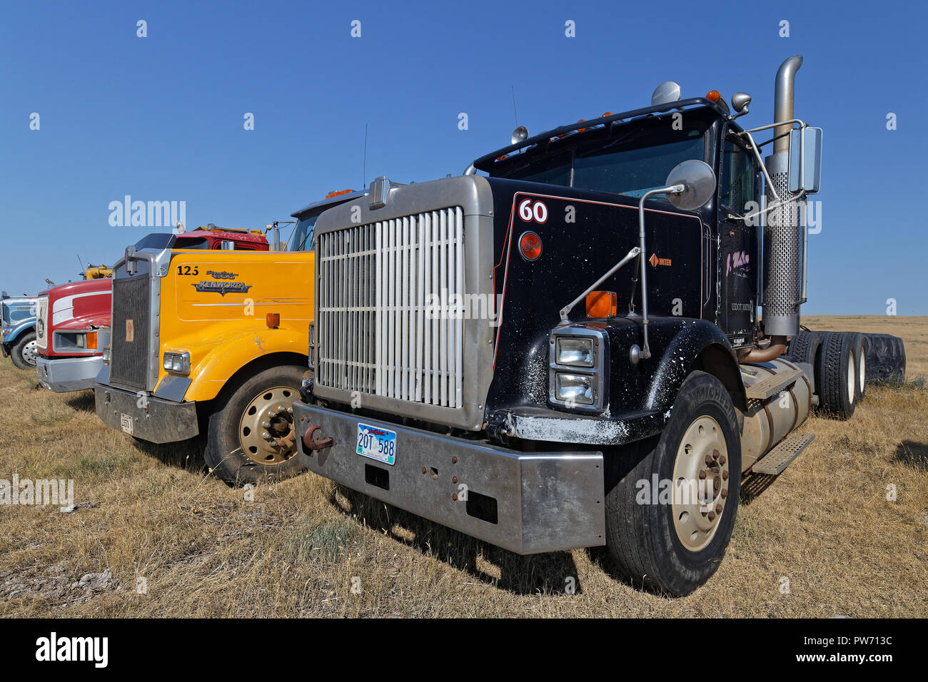 McINTOSH, SOUTH DAKOTA, September 7, 2018 Ruined rusty old vintage