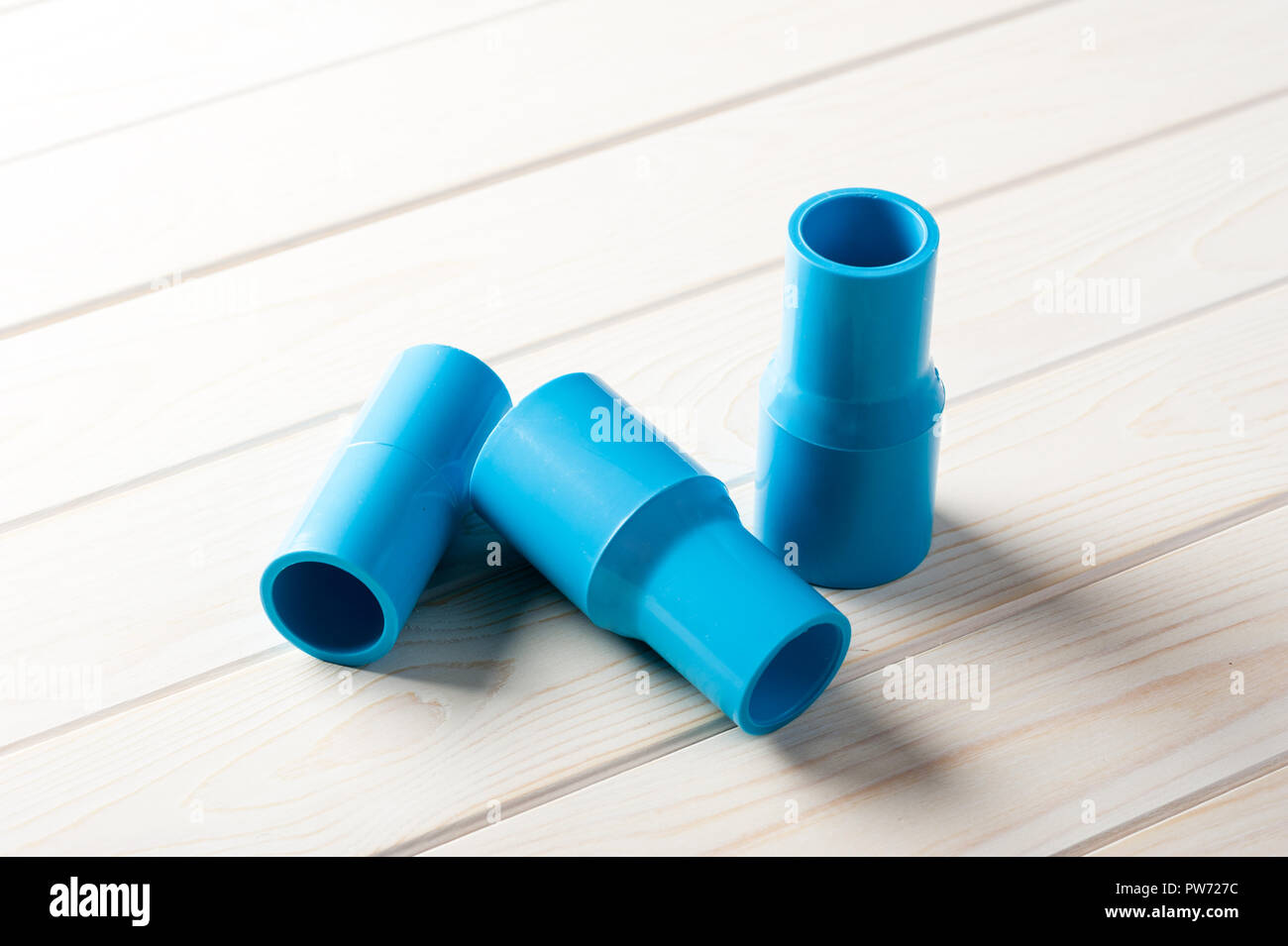 PVC Pipe connections, PVC Pipe fitting, PVC Coupling Stock Photo Alamy