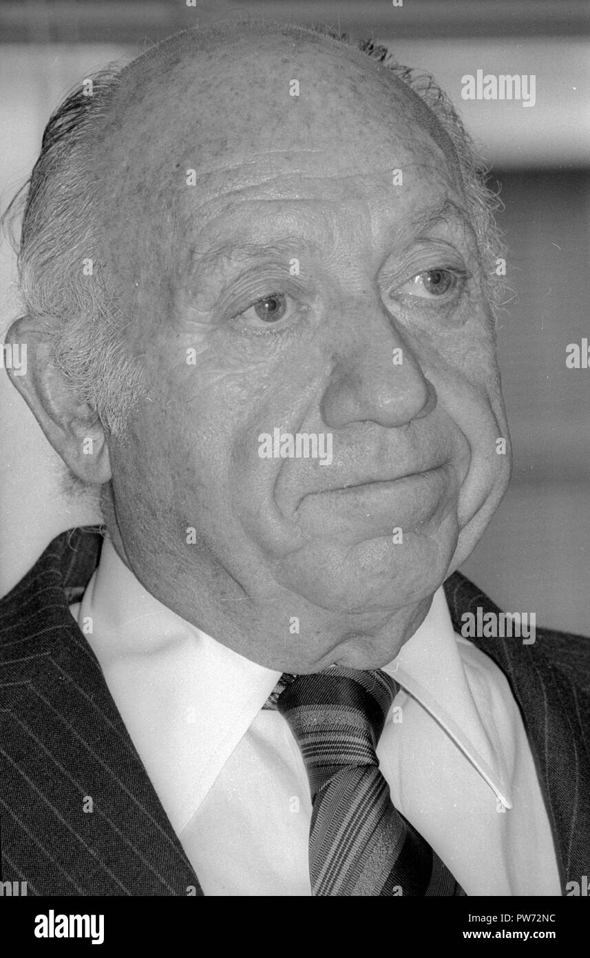 Jacob Javits 1978 Photo By Adam Scull/PHOTOlink.net Stock Photo - Alamy