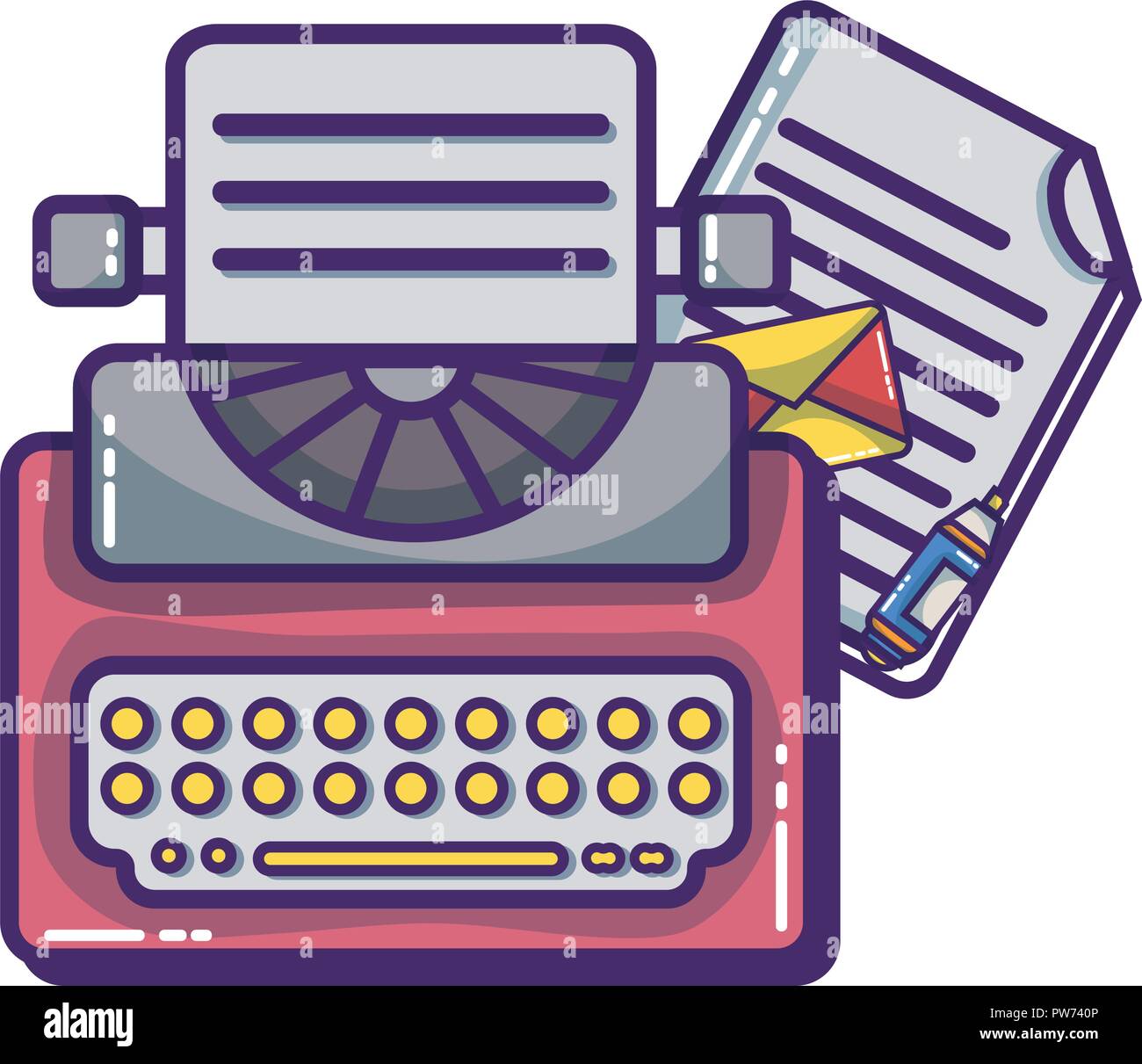 Business and office Stock Vector