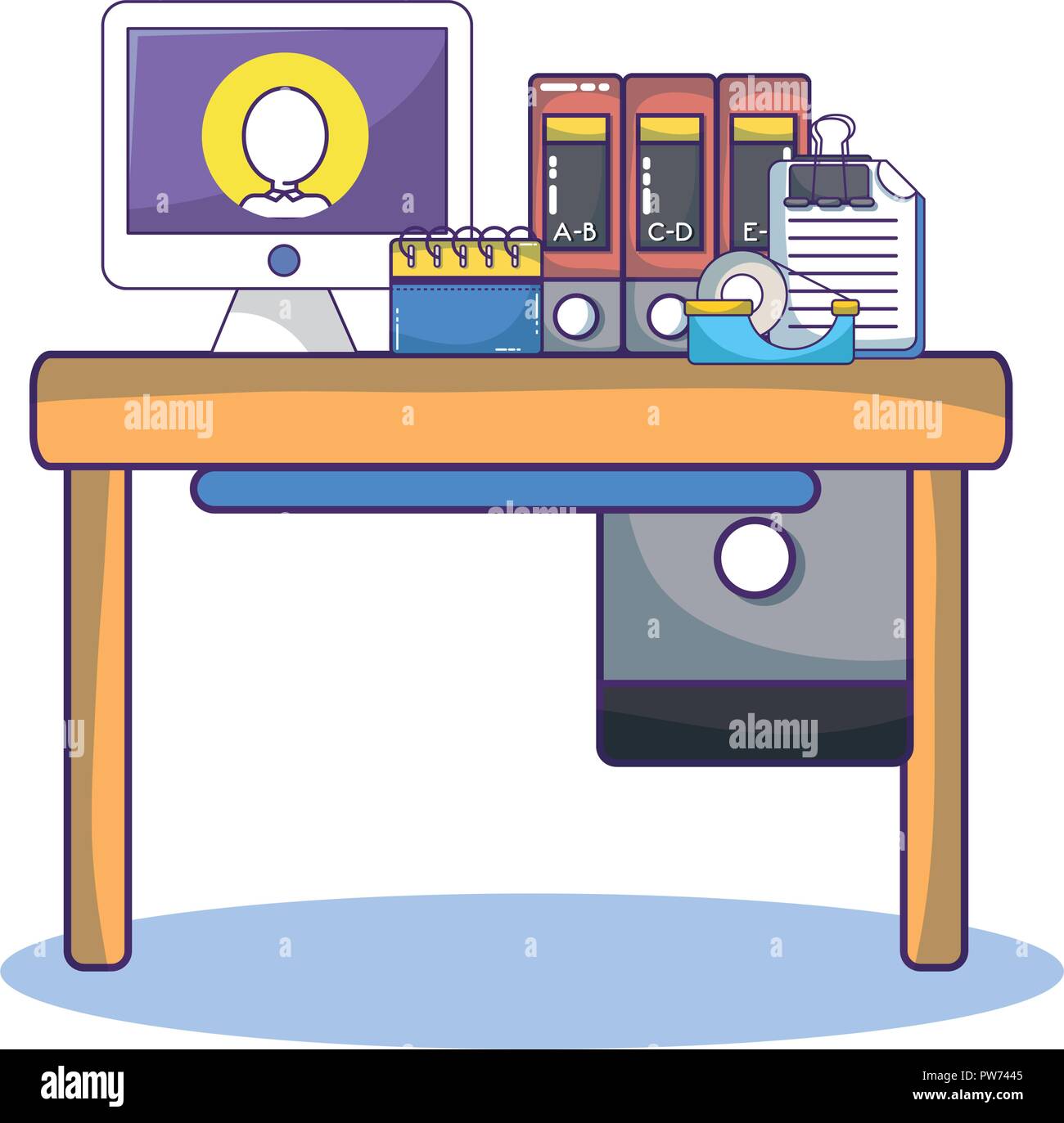 Business and office Stock Vector