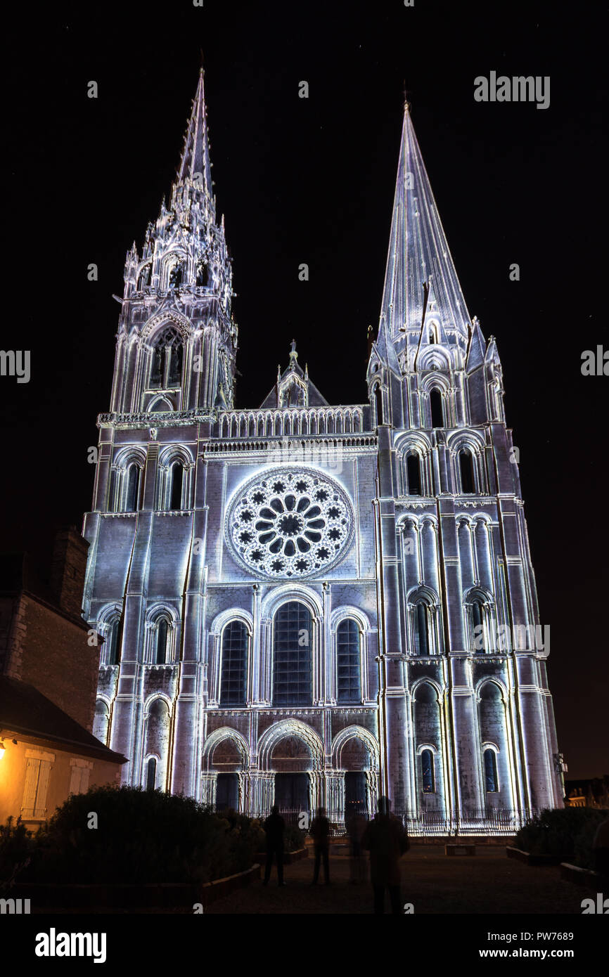 Chartres Light Chartres light show hi-res stock photography and images - Alamy