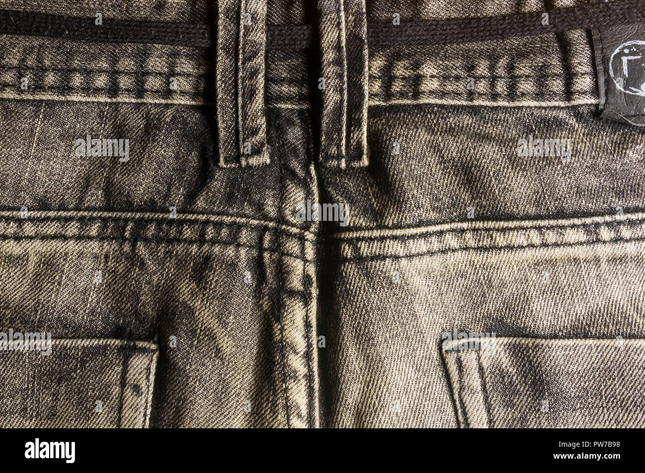 Black twill texture hi-res stock photography and images - Alamy