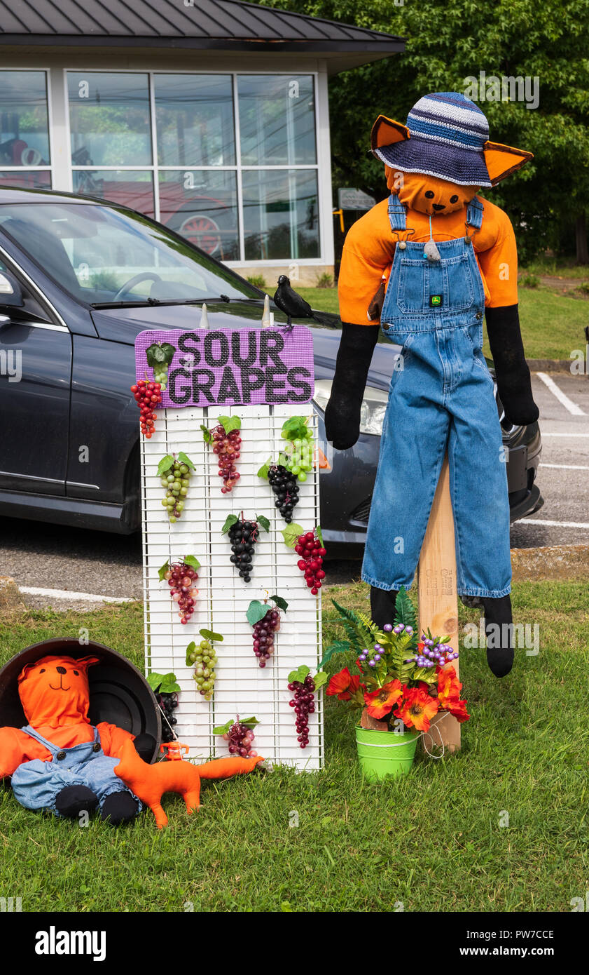 Greeneville, TN, USA10218 Local merchants designed Thanksgiving and