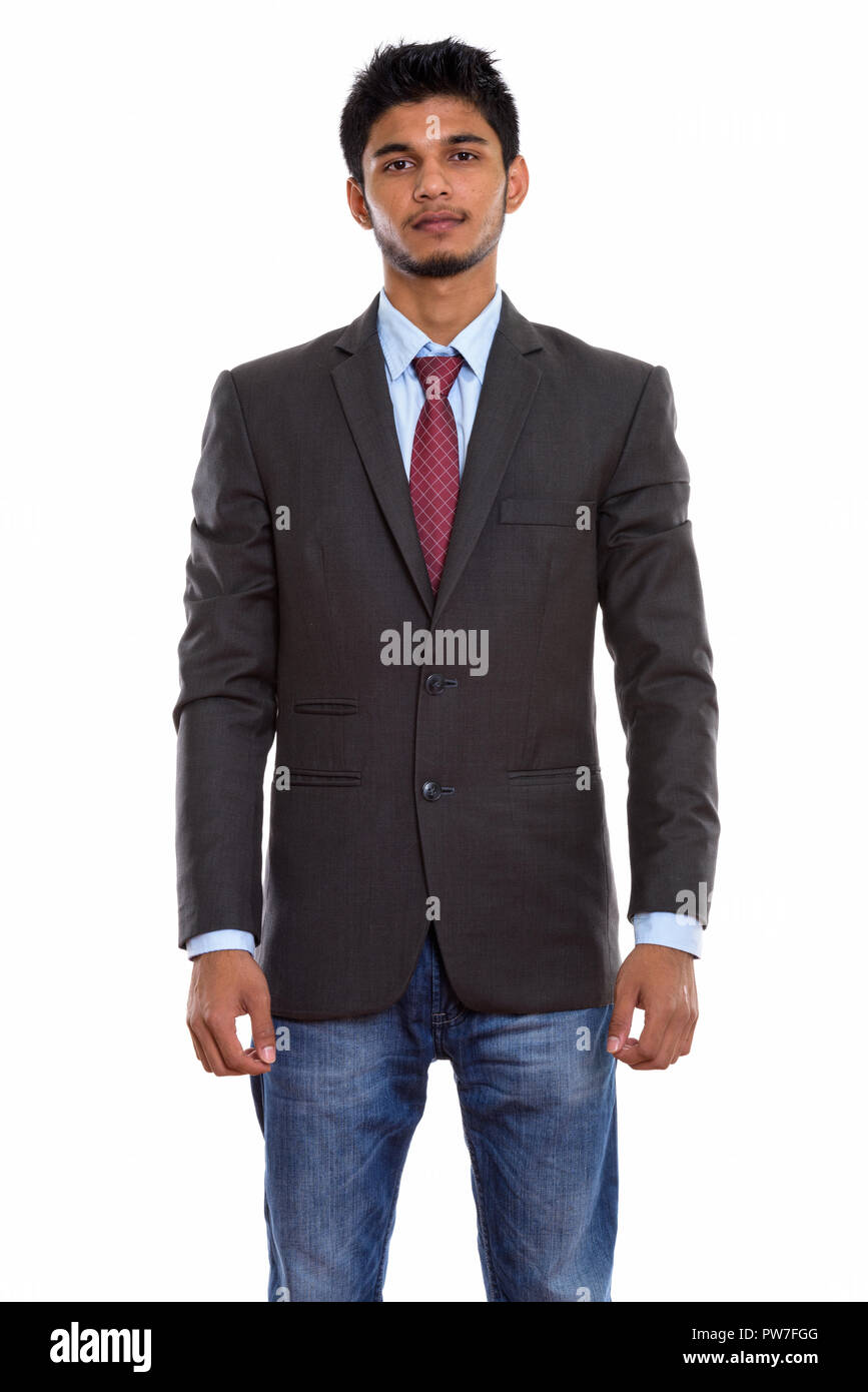Indian business man standing hi-res stock photography and images - Alamy