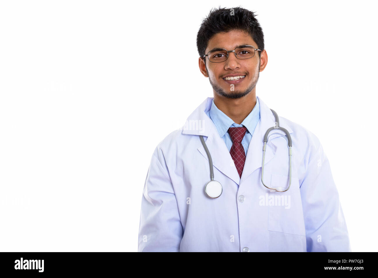 Young indian man smiling hi-res stock photography and images - Alamy
