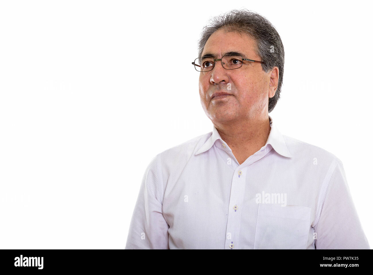 Portrait pensive middle aged man hi-res stock photography and images ...