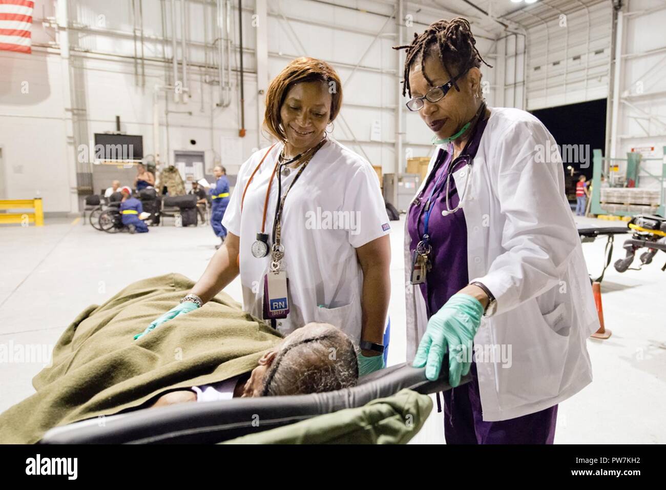 As part of the National Disaster Medical System (NDMS), Atlanta VA staff provided much needed medical support to Hurricane Maria evacuees at Dobbins Air Reserve Base over the weekend.  In support of the Atlanta VA’s Federal Coordinating Center (FCC) mission, staff received, assessed and placed hurricane victims in appropriate medical facilities in the surrounding communities. Stock Photo