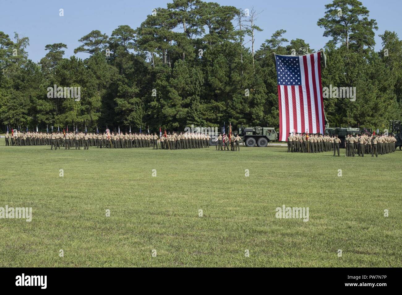 U.S. Marnes with Combat Logistics Regiment 2 (CLR), 2nd Marine ...