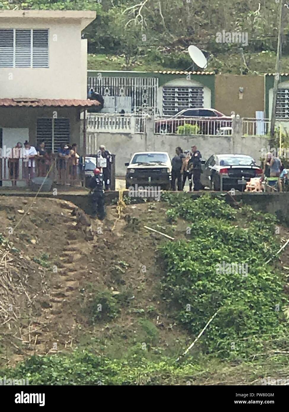 UTUADO, Puerto Rico, Oct. 2, 2017 Members of the Federal Emergency