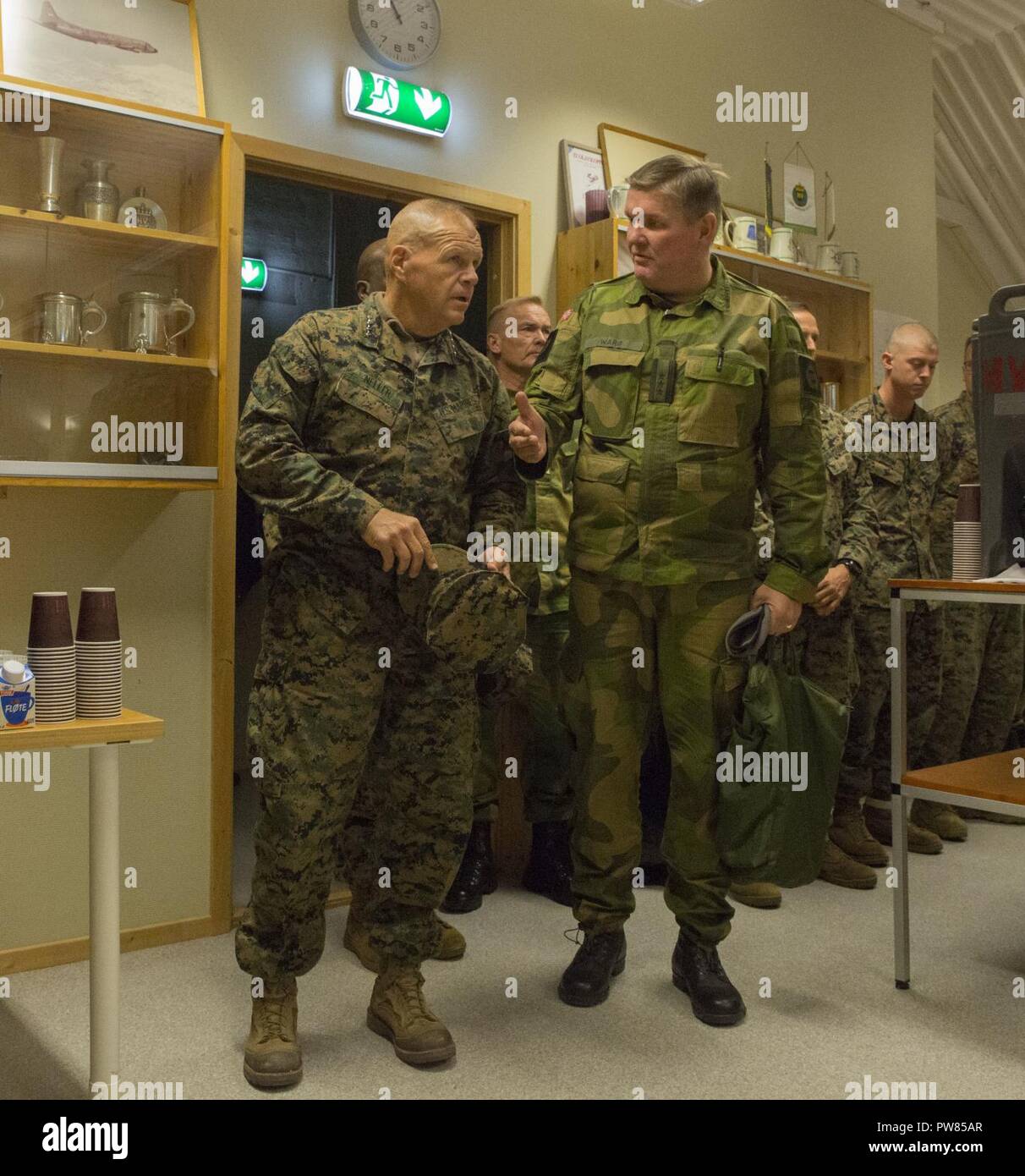 vaernes military base