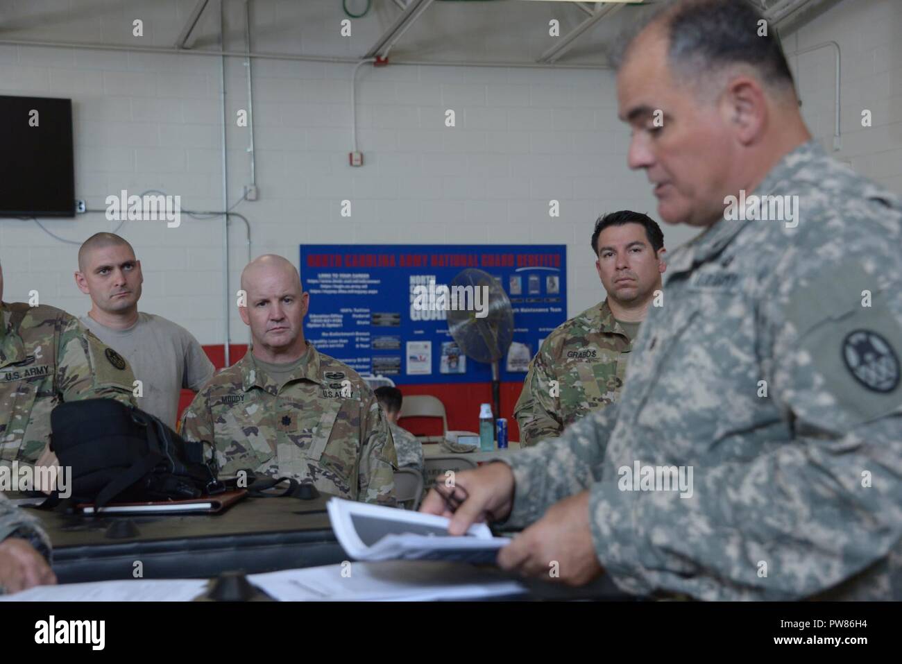 Soldiers from the 105th Engineer Battalion, 130th Maneuver Enhancement Brigade, North Carolina