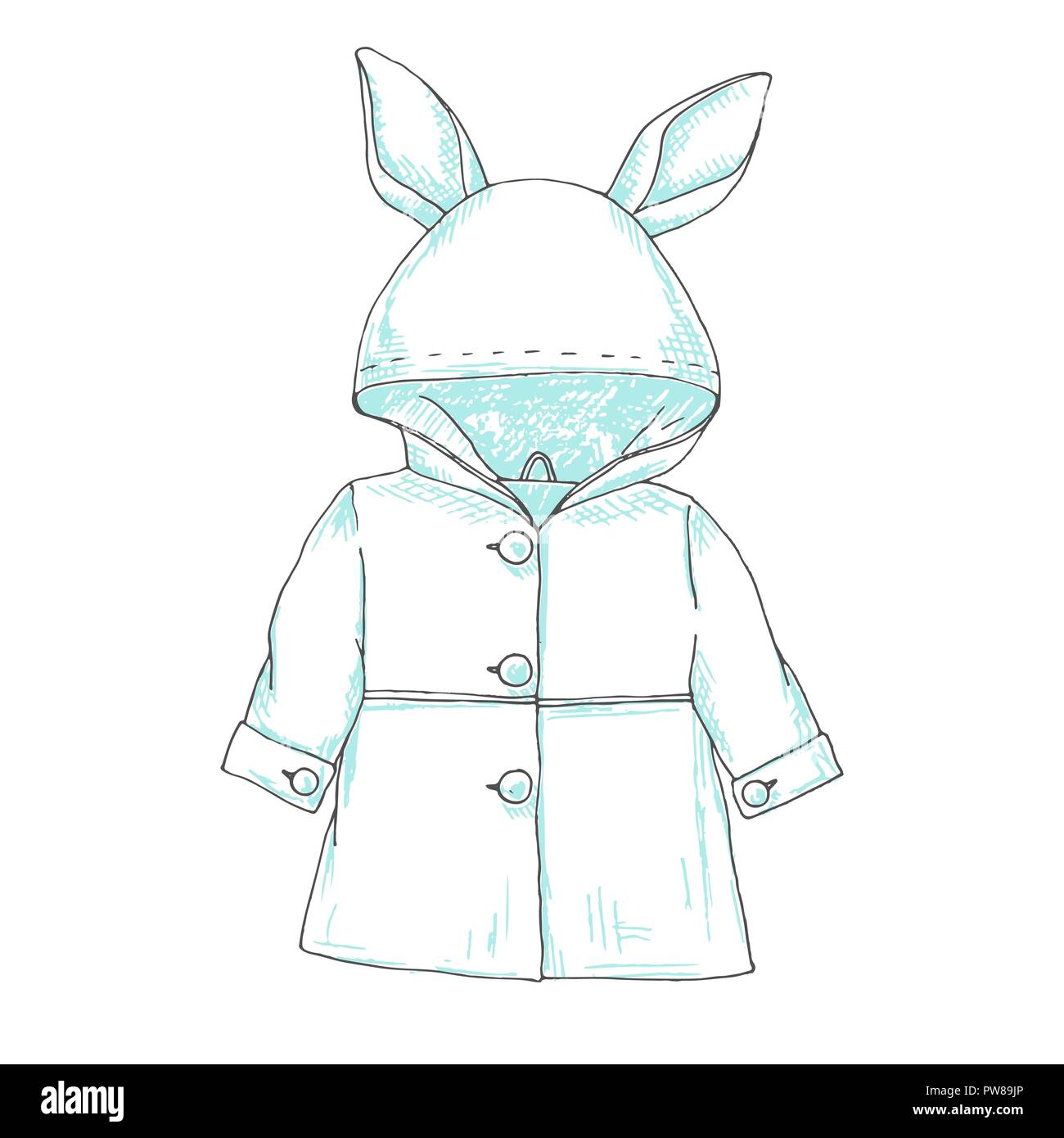 Top more than 79 sketch of raincoat seven.edu.vn