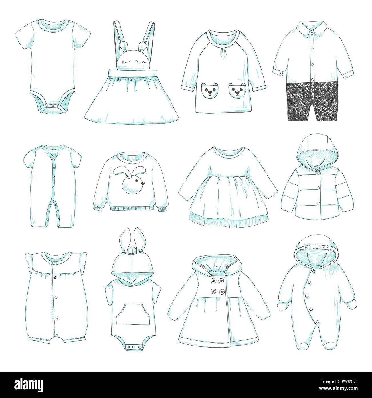 paper doll children's clothing