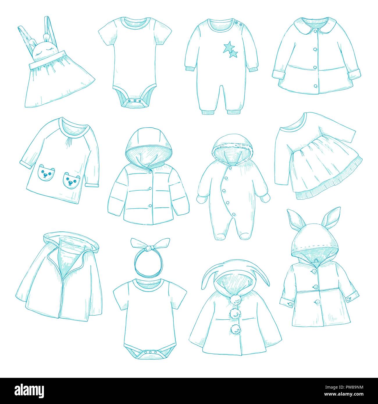 paper dolls and clothes