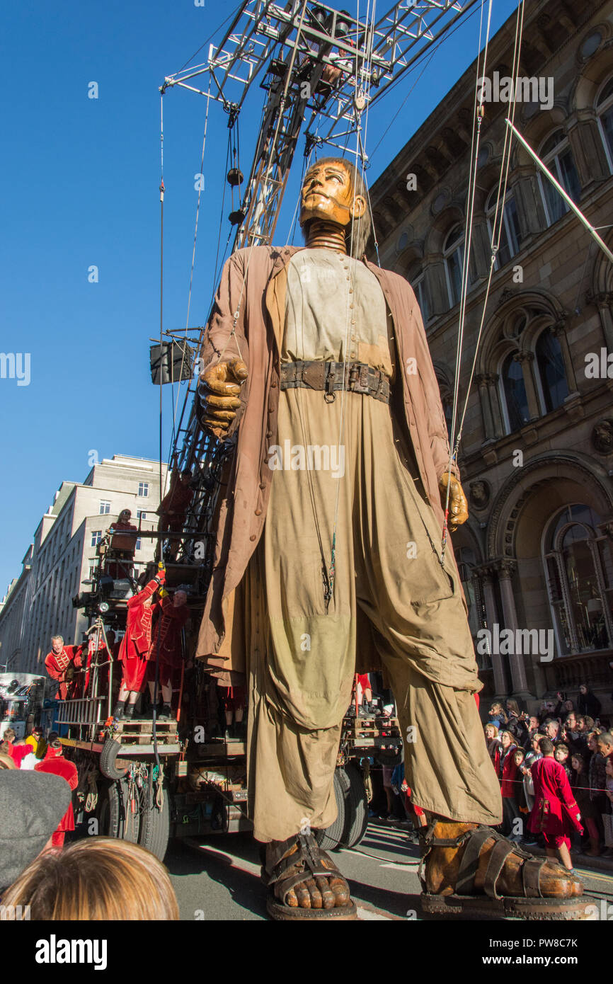 Royal de Luxe - Liverpool Giants Stock Photo