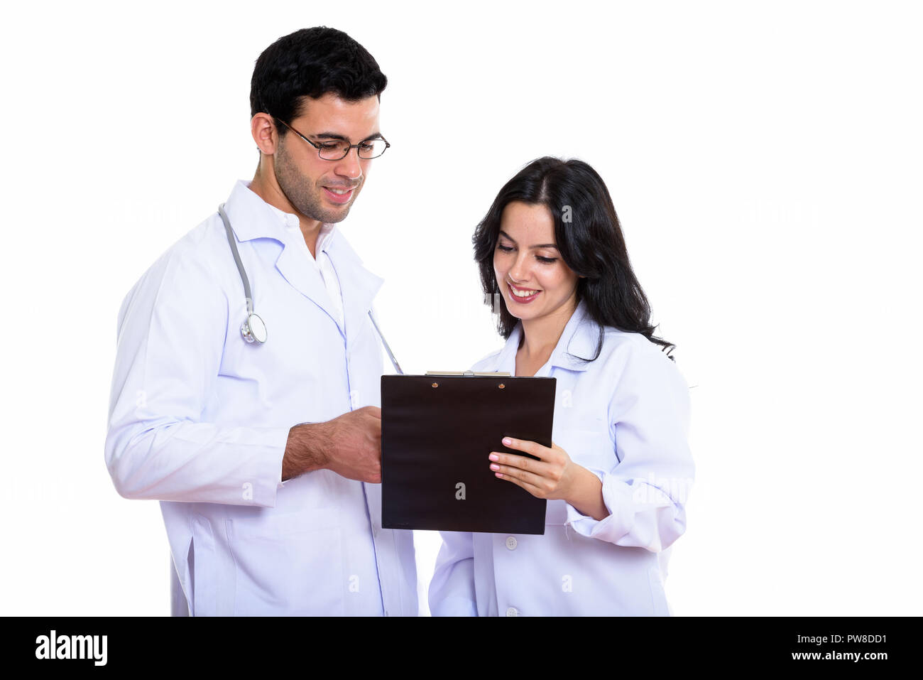 Young latin man doctor hi-res stock photography and images - Alamy