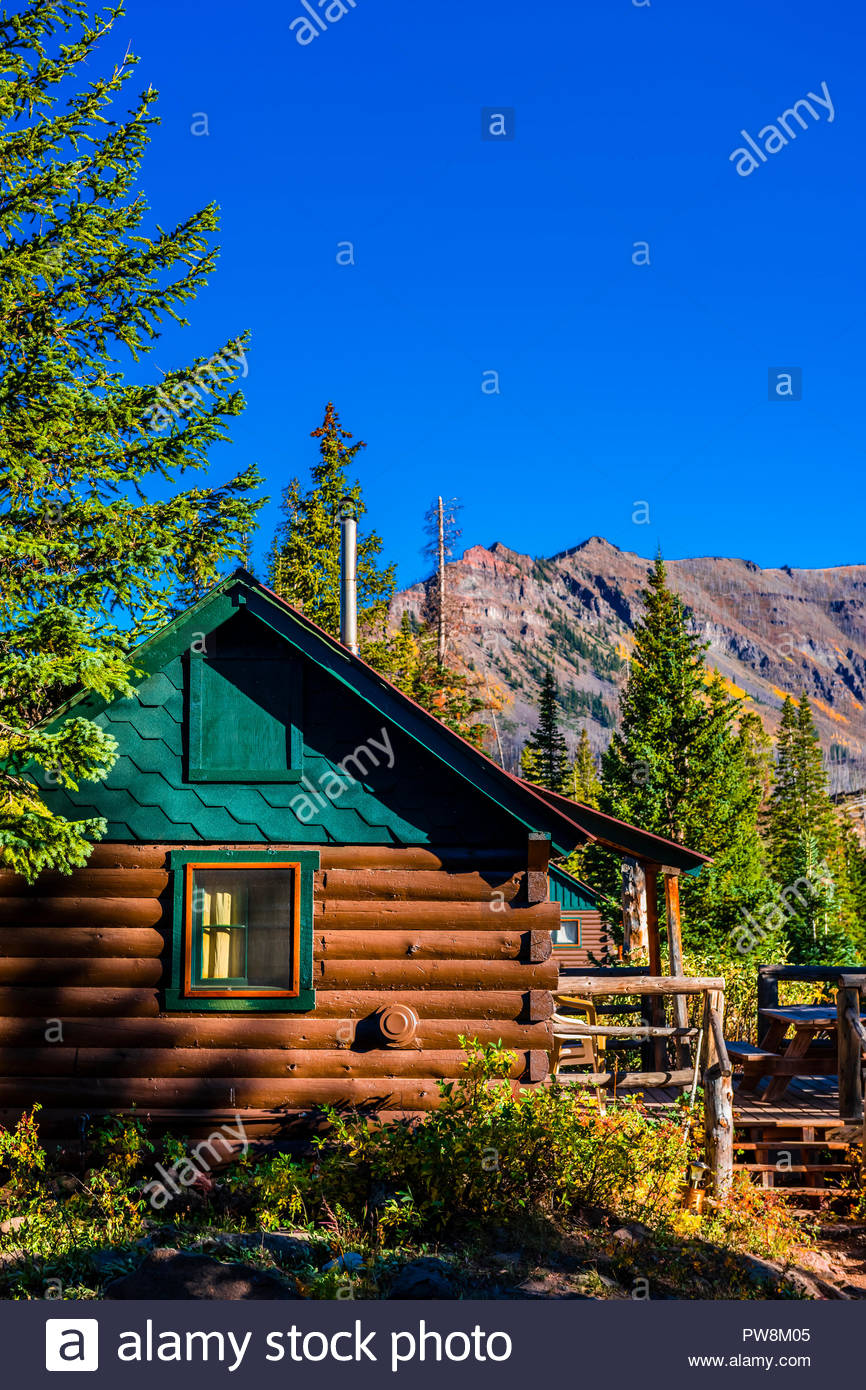 One Of The Cabins At Trappers Lake Lodge Near Trappers Lake In