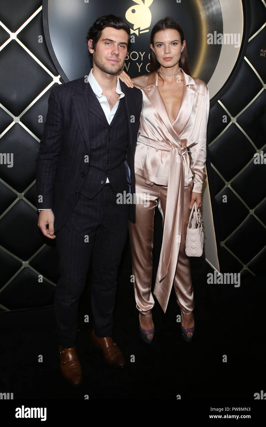 Playboy Club New York Opening Party Featuring: Alex Assouline, Michaela  Vybohova Where: New York, New York, United States When: 12 Sep 2018 Credit:  Derrick Salters/WENN.com Stock Photo - Alamy