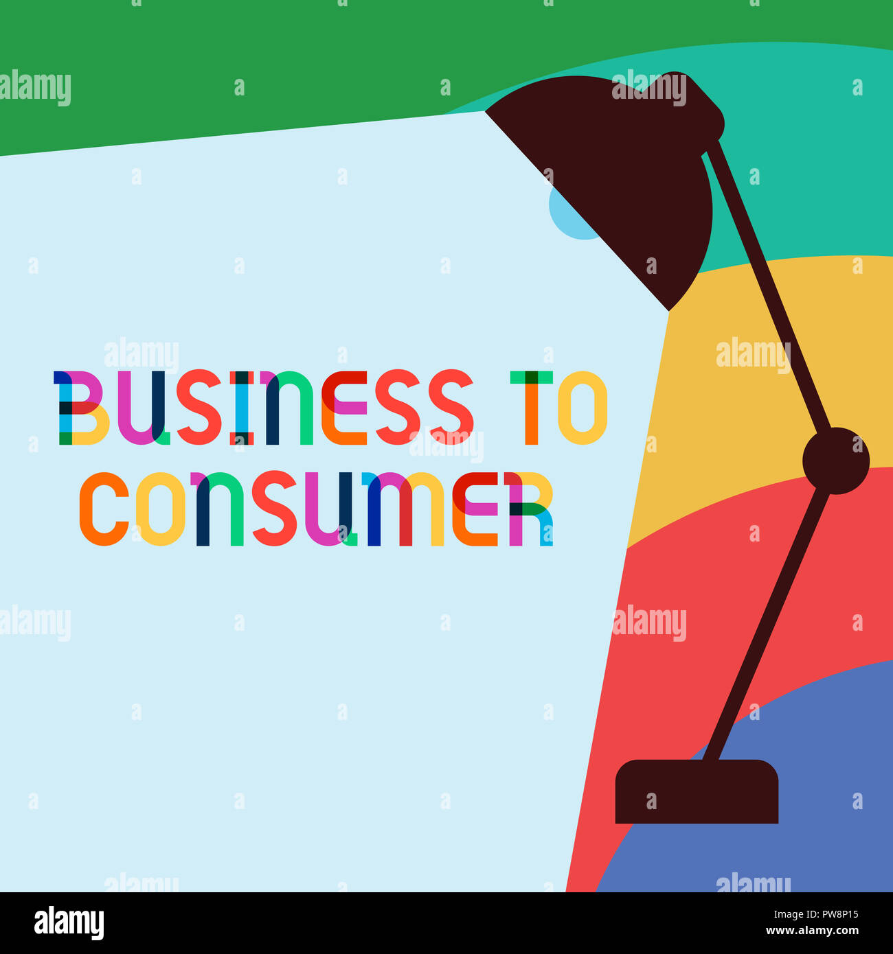 Text sign showing Business To Consumer. Conceptual photo Direct ...