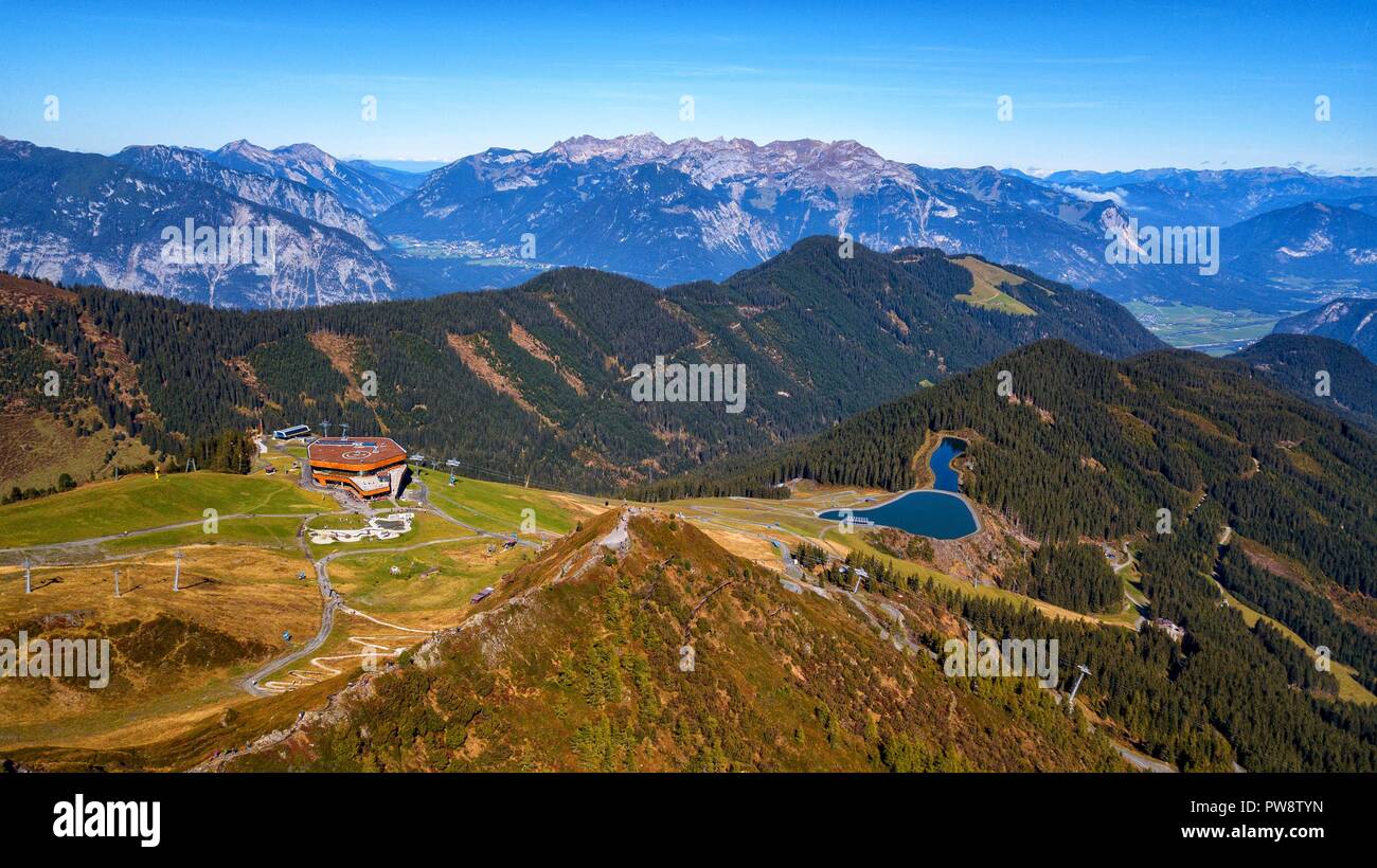 Bergwelt Spieljoch Stock Photo