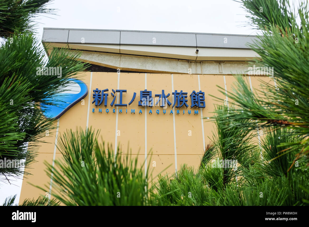 Enoshima Aquarium in Enoshima, Kanagawa Prefecture, Japan Stock Photo