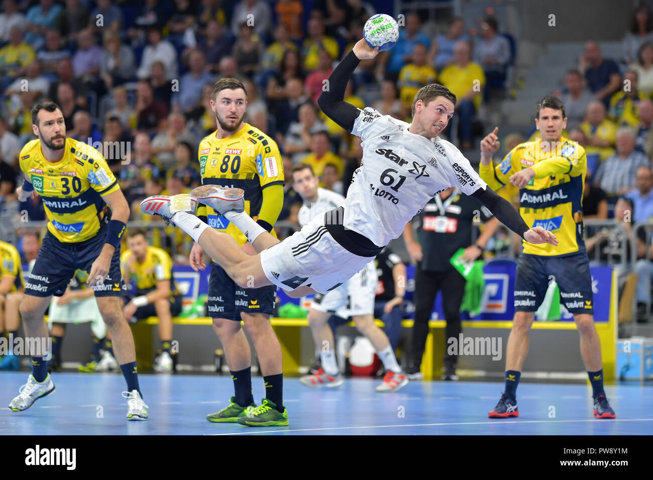 13 October 18 Baden Wuerttemberg Mannheim 13 October 18 Germany Mannheim Handball Bundesliga Rhein Neckar Loewen