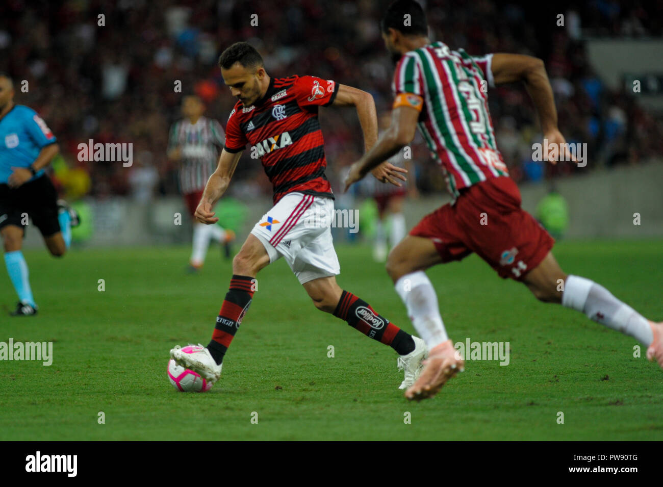 Rio De Janeiro, Brazil. 13th Oct, 2018. Rene, during Flamengo vs ...