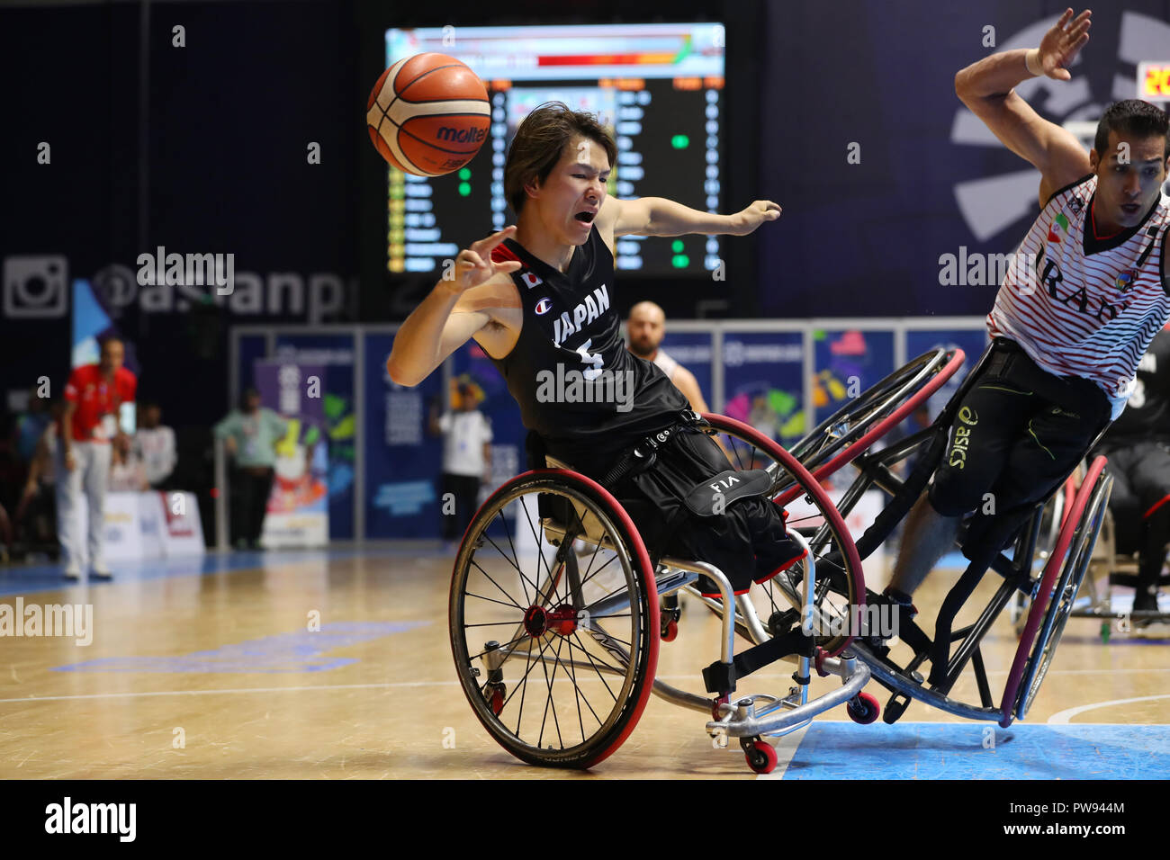 Jakarta, Indonesia. 13th Oct, 2018. Renshi Chokai (JPN) Wheelchair