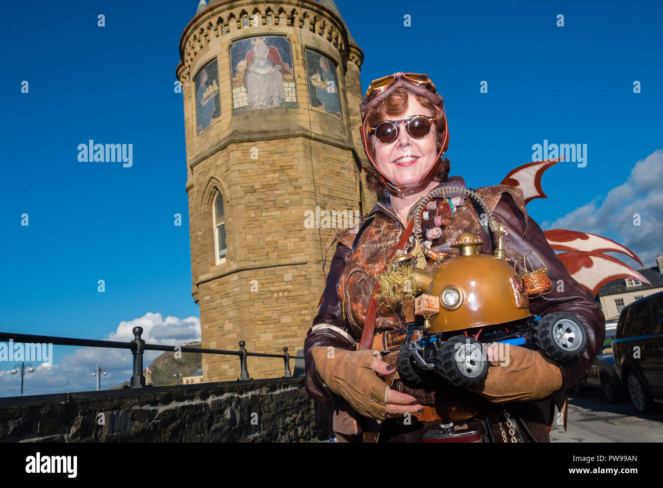 Aberystwyth Rave Aberystwyth, UK. 14 October 2018. Participants from all over the UK ...